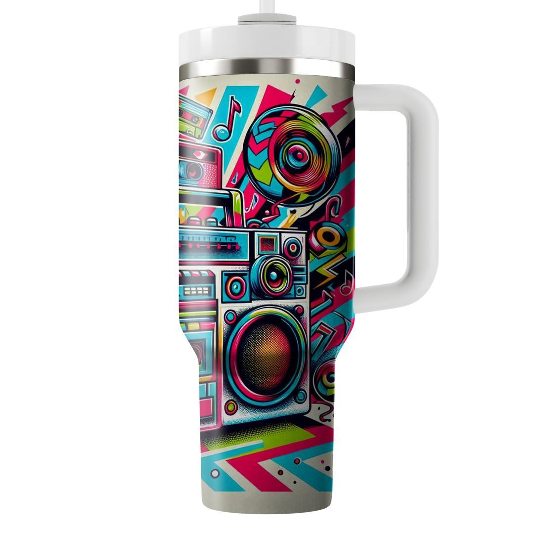 Funky Boombox Vibes  Unique Tumblers
