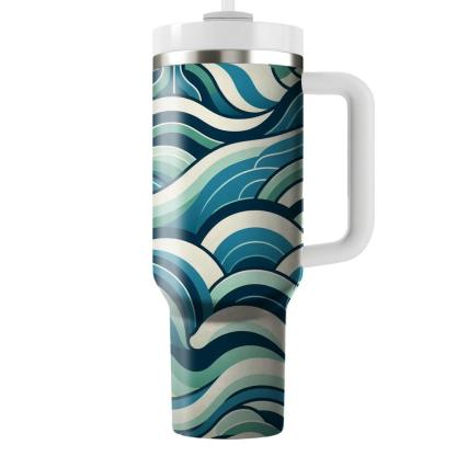 Modern Wave Pattern  Tumblers For Gifts