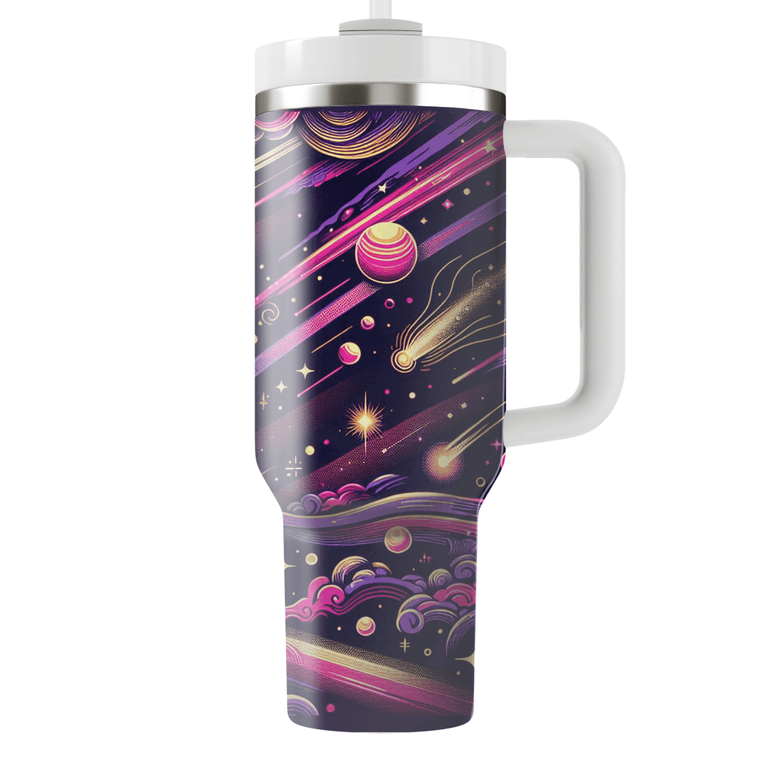 Galactic Retro  Tumbler Cups