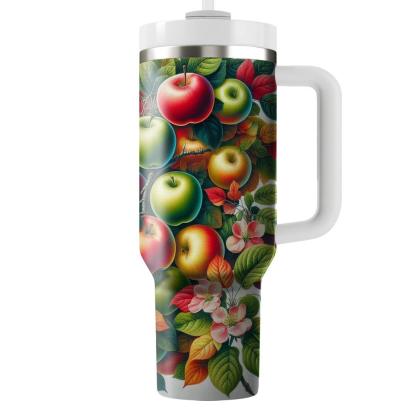 Autumn Apple Picking  Travel Tumblers