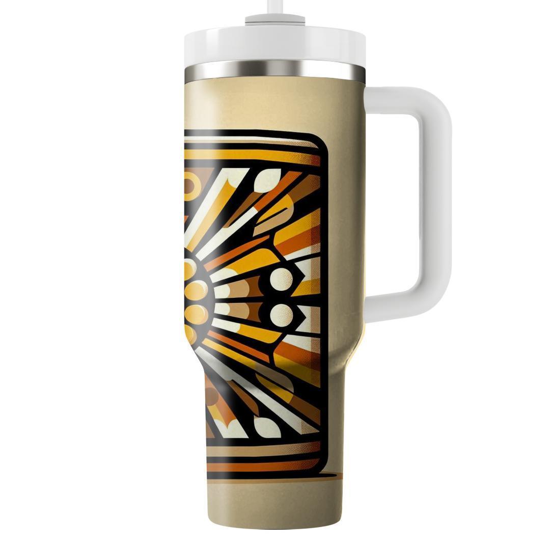 Sunburst Groove  Tumbler Cups