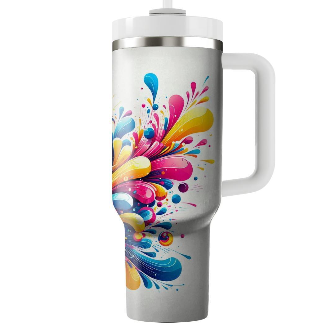 Celebration Of Colors - Holi Festival  Tumblers With Lids