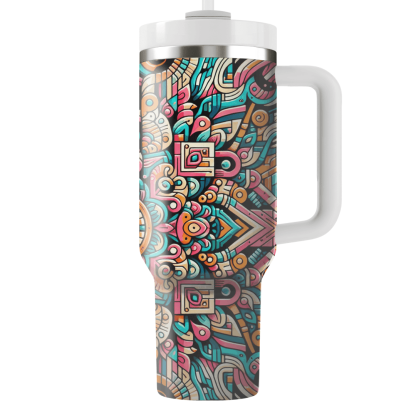 Kaleidoscope Of Colors  Tumbler Cups
