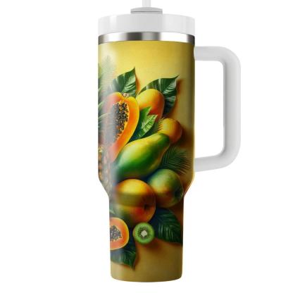 Summer Tropical Fruit  Tumbler Cups