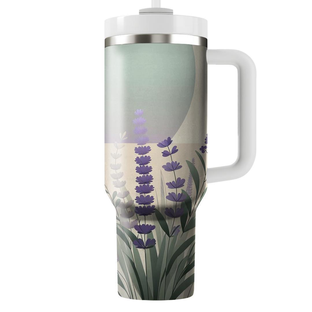 Charming Lavender Field  Insulated Tumblers