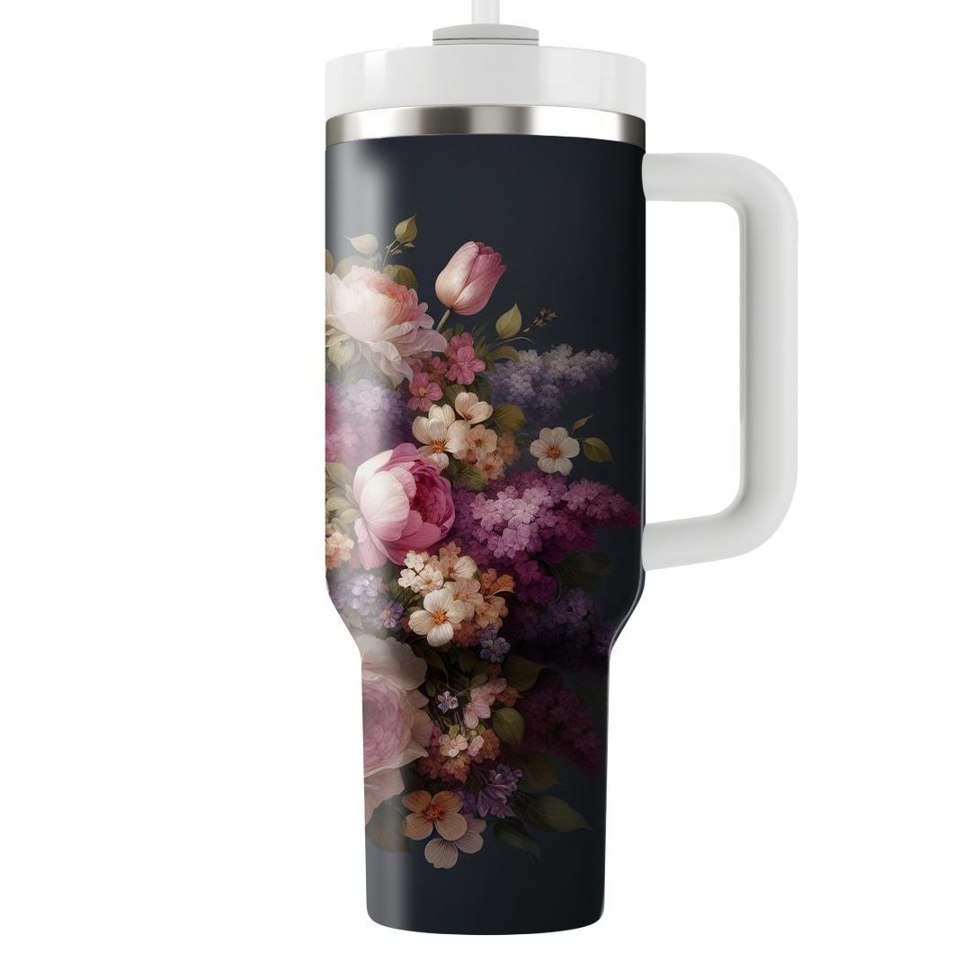 Romantic Garden Blooms  Tumbler Cups