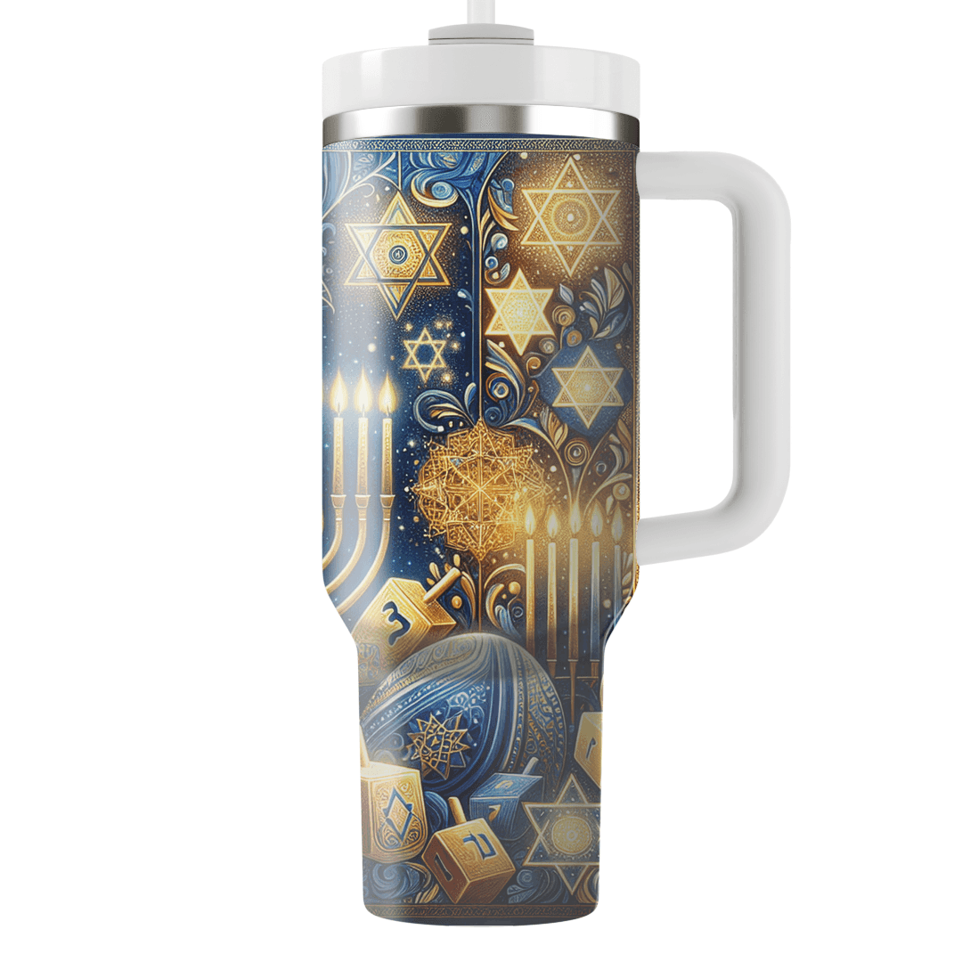 Illuminated Spirit - Hanukkah  Decorative Tumblers
