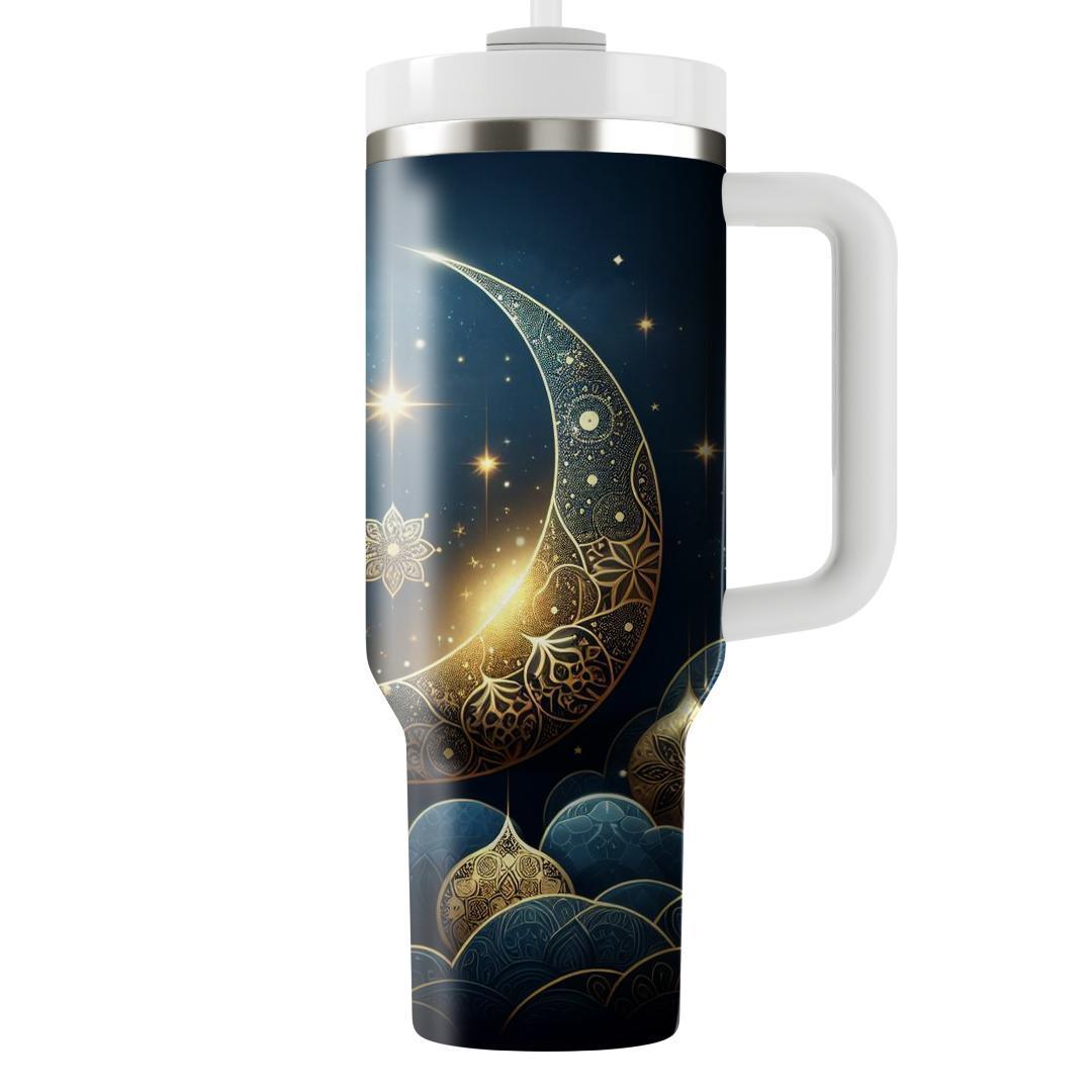 Celestial Blessings - Ramadan Reflections  Tumblers With Lids