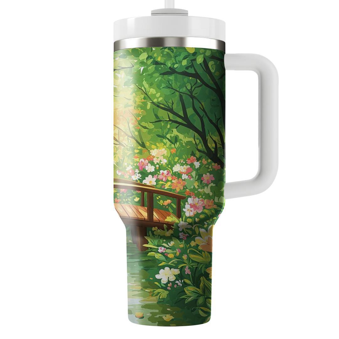 The Bridge Of Memories: Crossing Into Love’s Embrace Insulated Tumblers