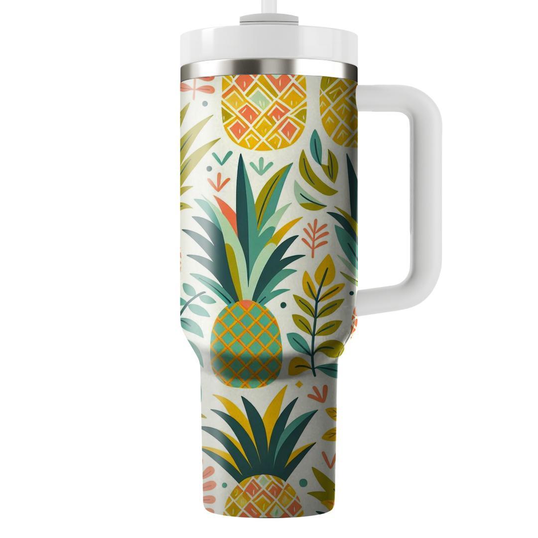 Pineapple Paradise  Tumblers With Lids