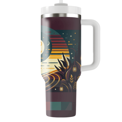Harvest Moon  Personalized Tumblers