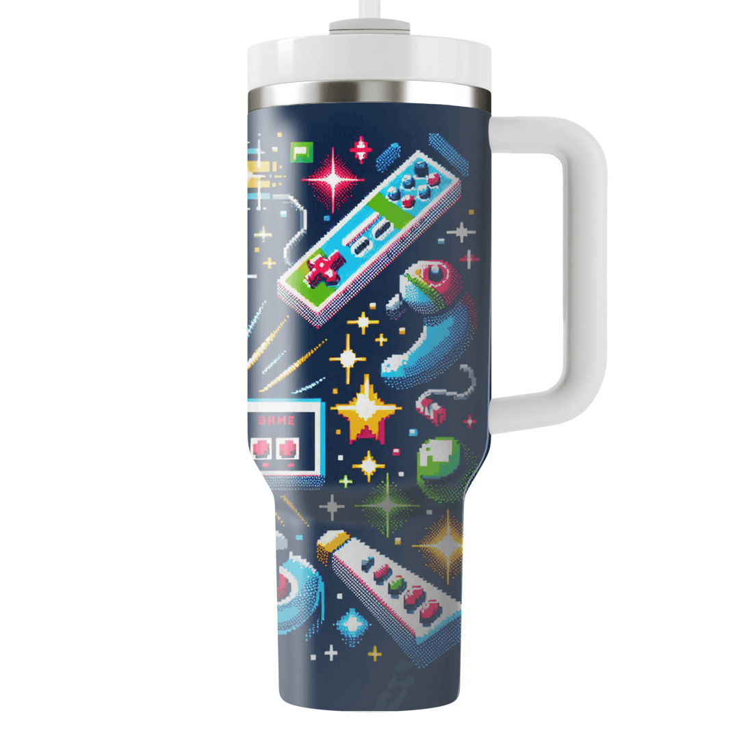 Retro Video Game Nostalgia Unique Tumblers