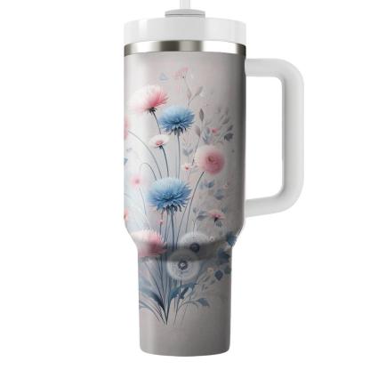 Spring Breeze Blooms  Travel Tumblers