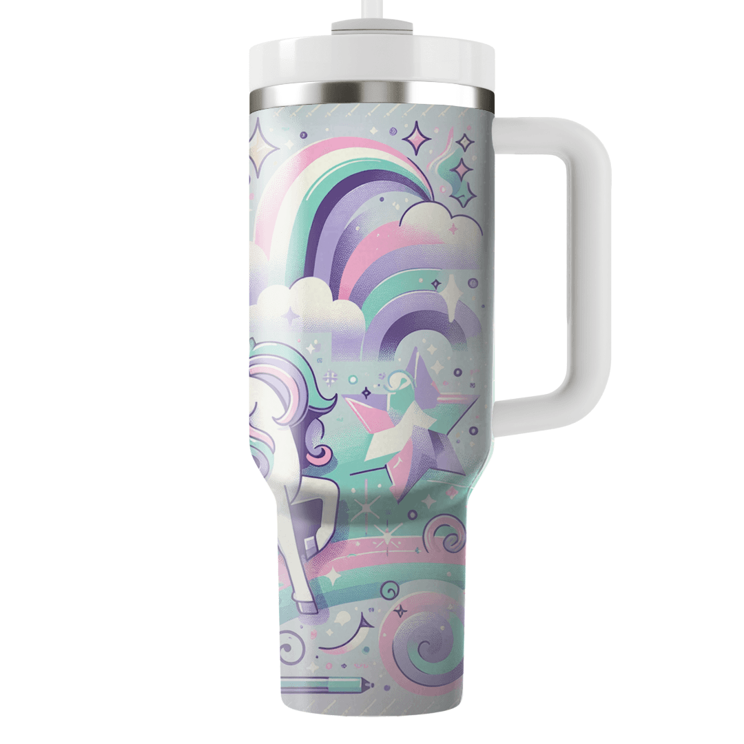 Magical Unicorns Personalized Tumblers