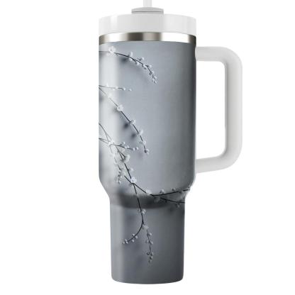 Silver Birch Blossom  Tumbler Cups