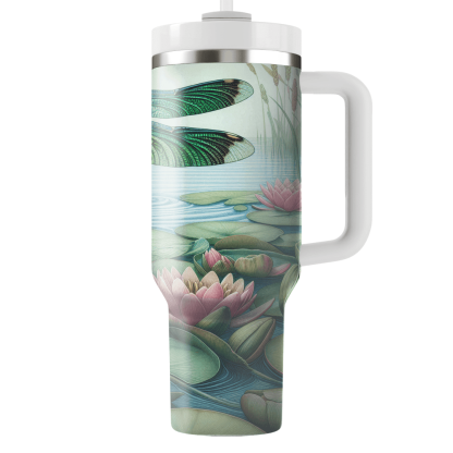 Enchanting Dragonfly Dream  Tumblers With Lids