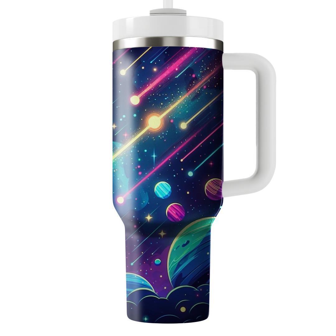 Galactic Neon Adventure  Custom Tumblers