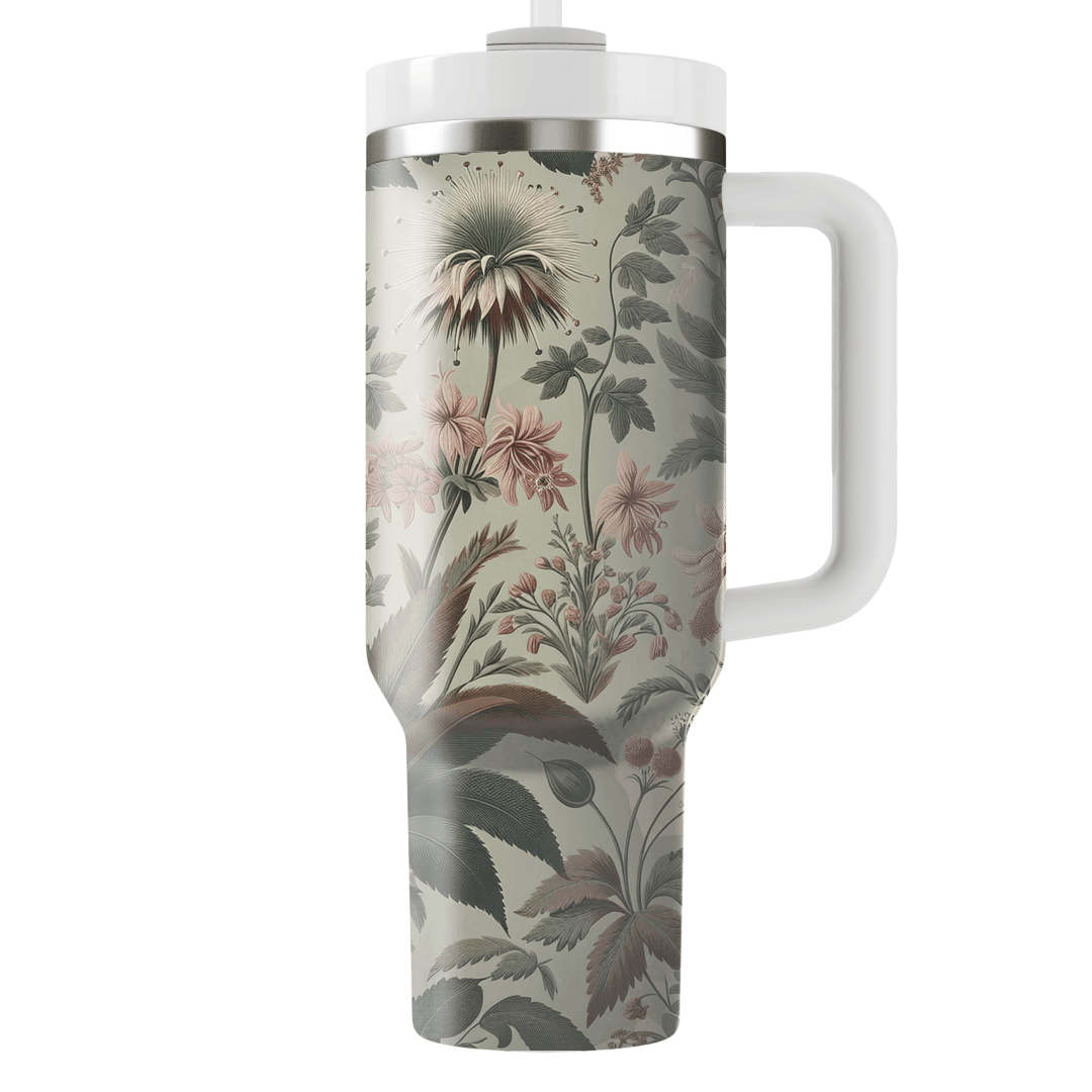Vintage Botanical Prints Decorative Tumblers