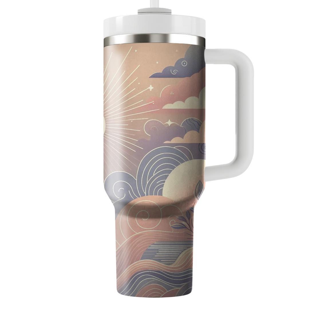 Ethereal Sunshine  Travel Tumblers