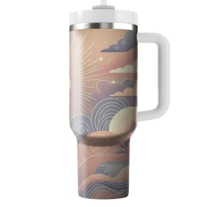 Ethereal Sunshine  Travel Tumblers