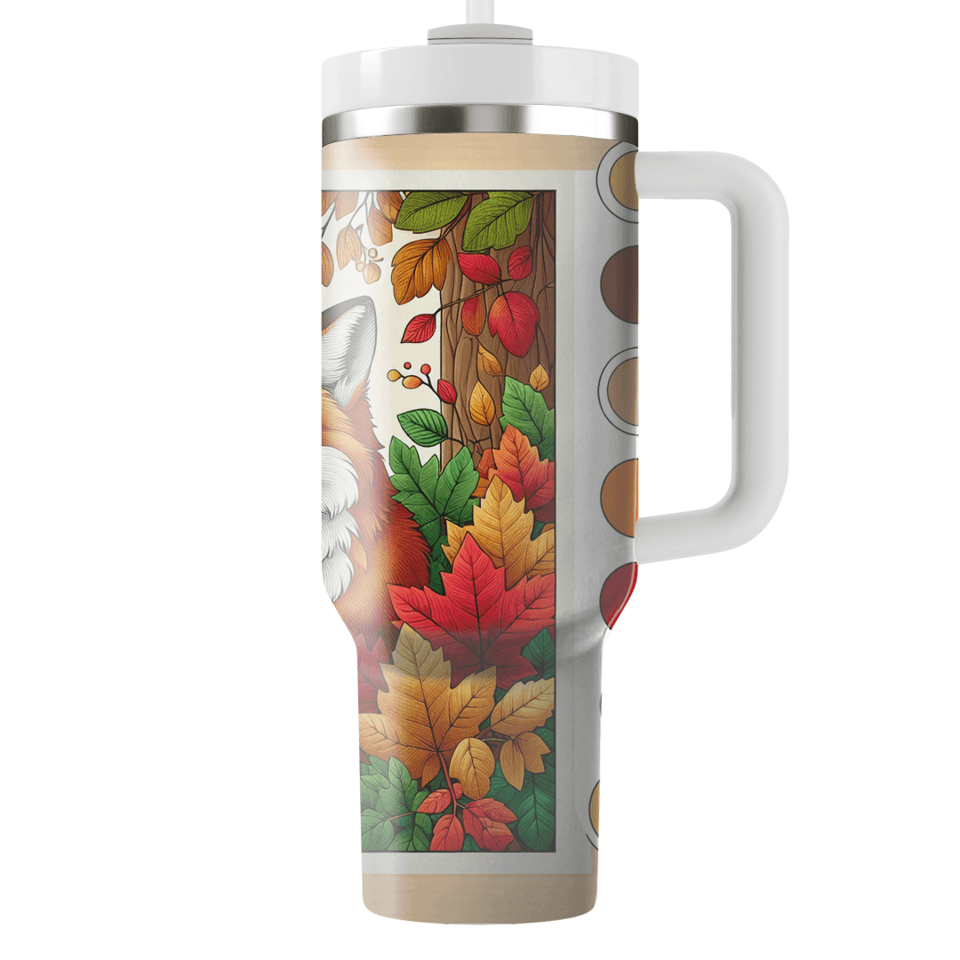 Charming Fox Woodland  Tumbler Cups
