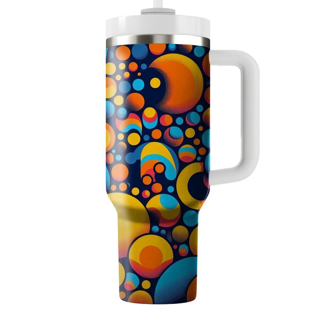 Timeless Polka Dot Bliss  Travel Tumblers