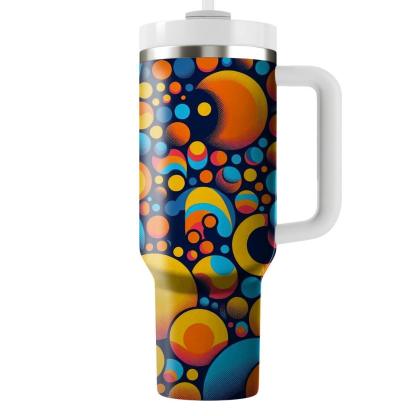 Timeless Polka Dot Bliss  Travel Tumblers