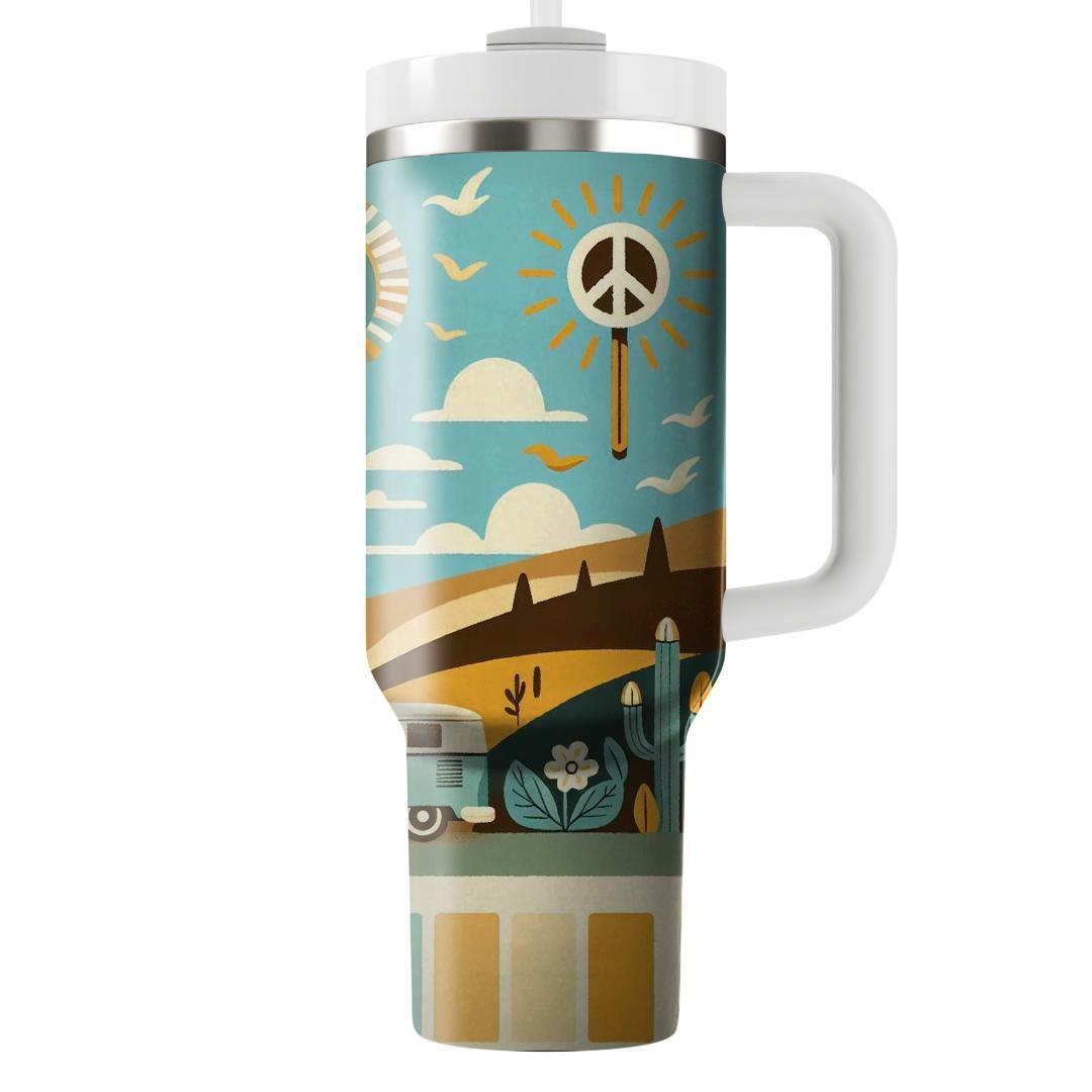 Hippie Trail Adventure  Travel Tumblers
