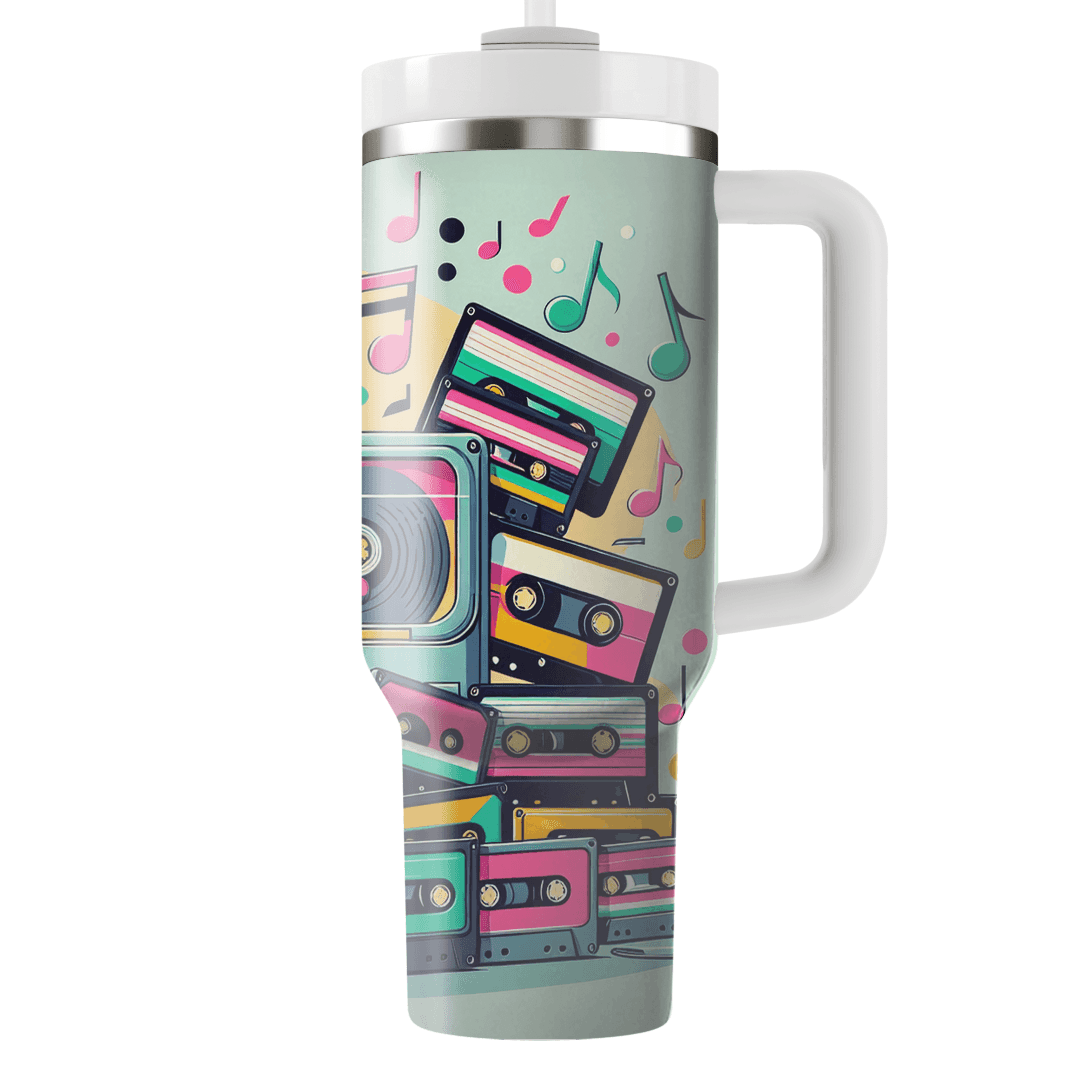 Retro Tape Player  Tumblers With Lids