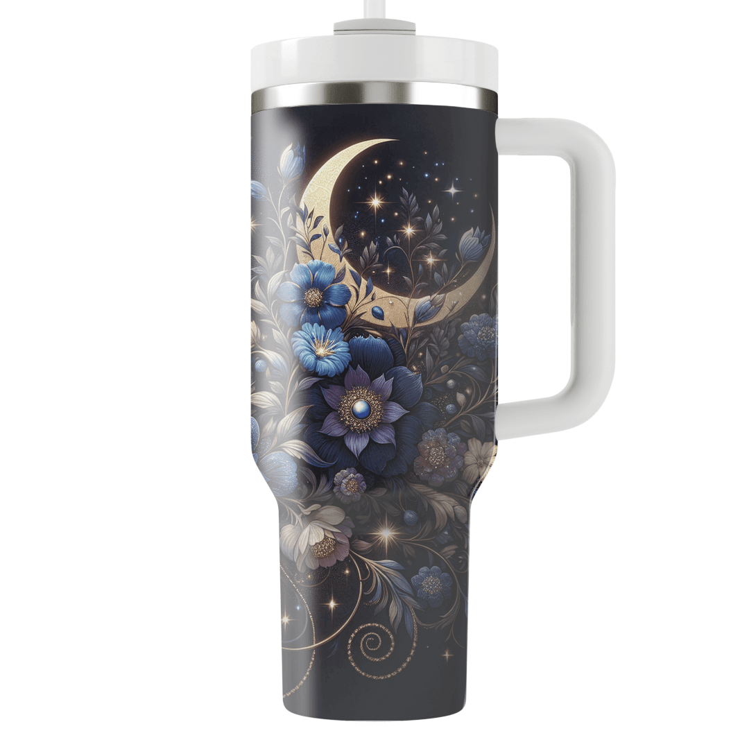 Celestial Flower Moon  Tumblers With Lids