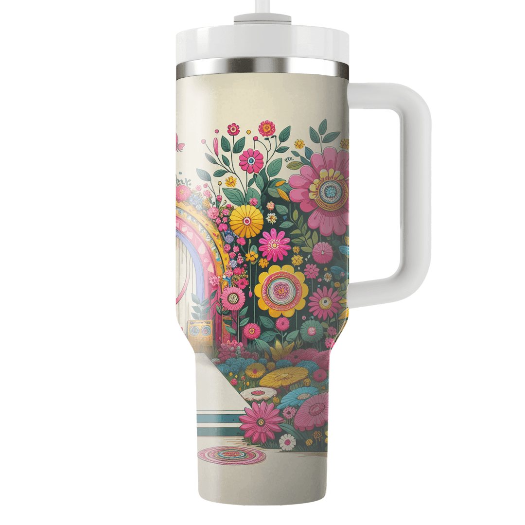 Flower Child Dreams  Personalized Tumblers