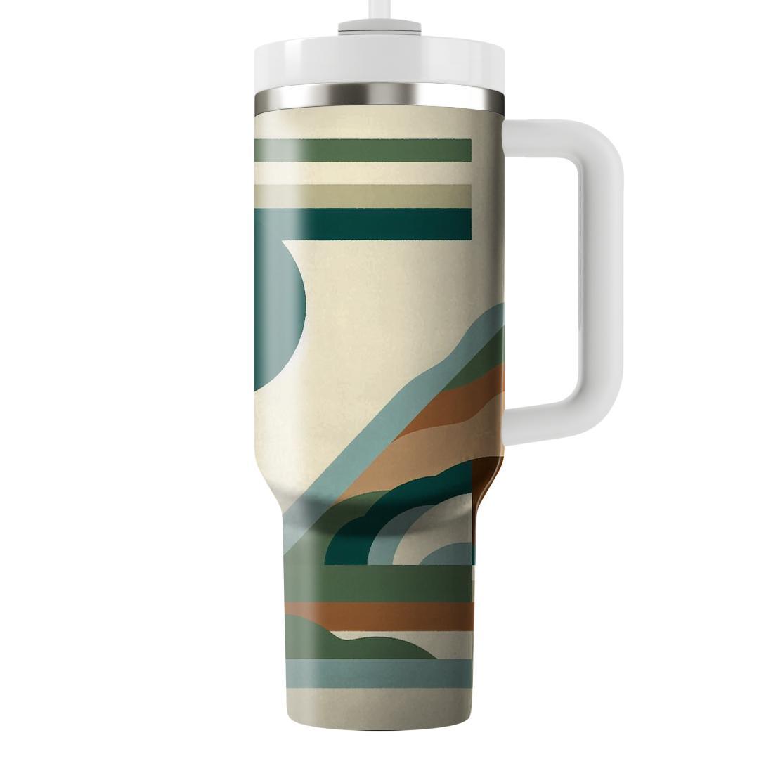 Zen Retro Vibes  Decorative Tumblers