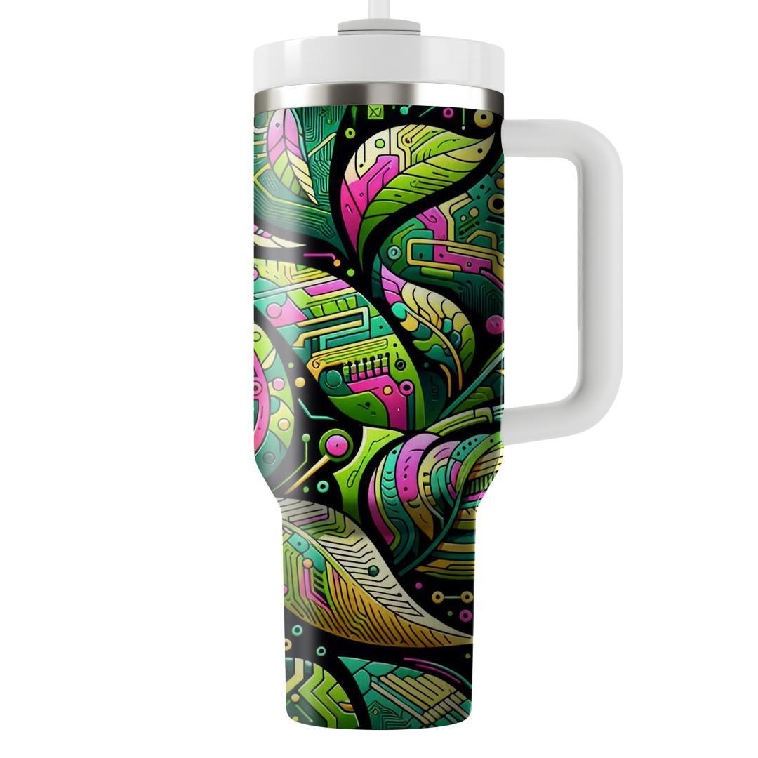 Digital Jungle  Tumblers With Lids