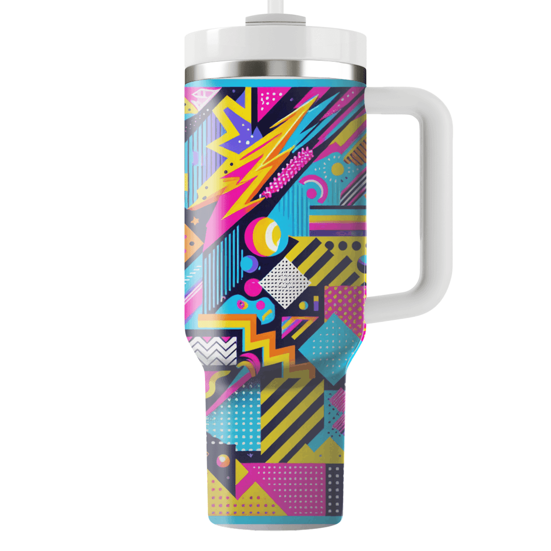 Radical Retro Patterns Insulated Tumblers