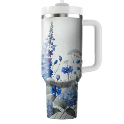 Rhapsody In Blue  Insulated Tumblers