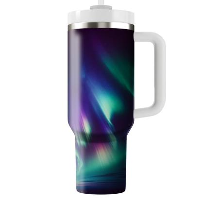 Winter Northern Skies  Tumbler Cups