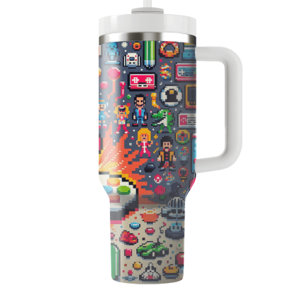 Retro Video Game Vibes  Custom Tumblers