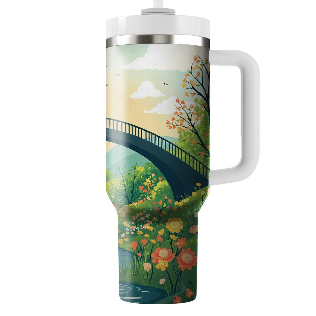 The Bridge Of Trust: Crossing Life’s Challenges Together Insulated Tumblers