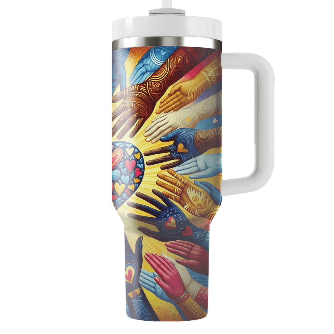 Spirit Of Togetherness - Global Friendship Day  Decorative Tumblers