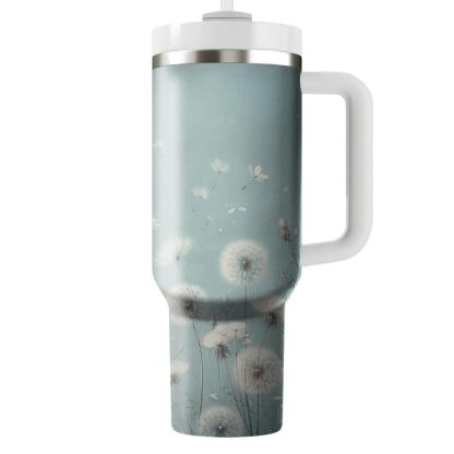 Artful Dandelion Dreams  Travel Tumblers