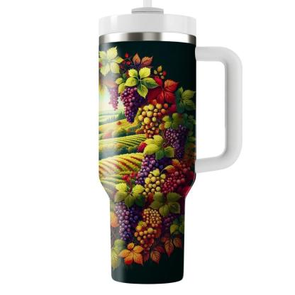 Autumn Wine Harvest  Tumbler Cups