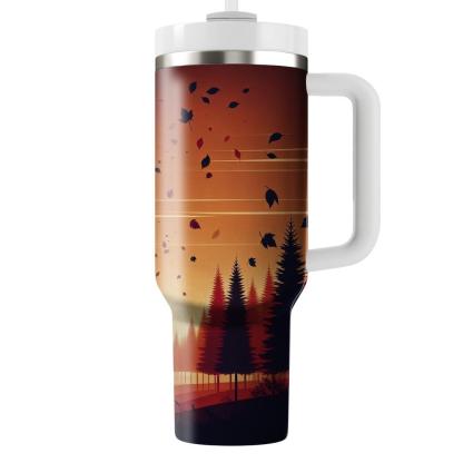 Autumn Skies  Tumbler Cups