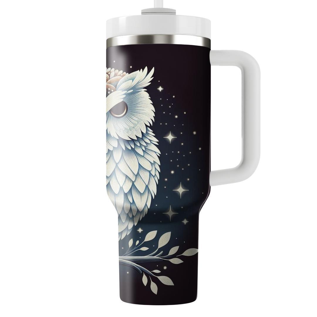 Starlit Owl Watch  Tumblers With Lids