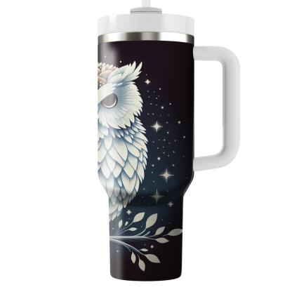 Starlit Owl Watch  Tumblers With Lids