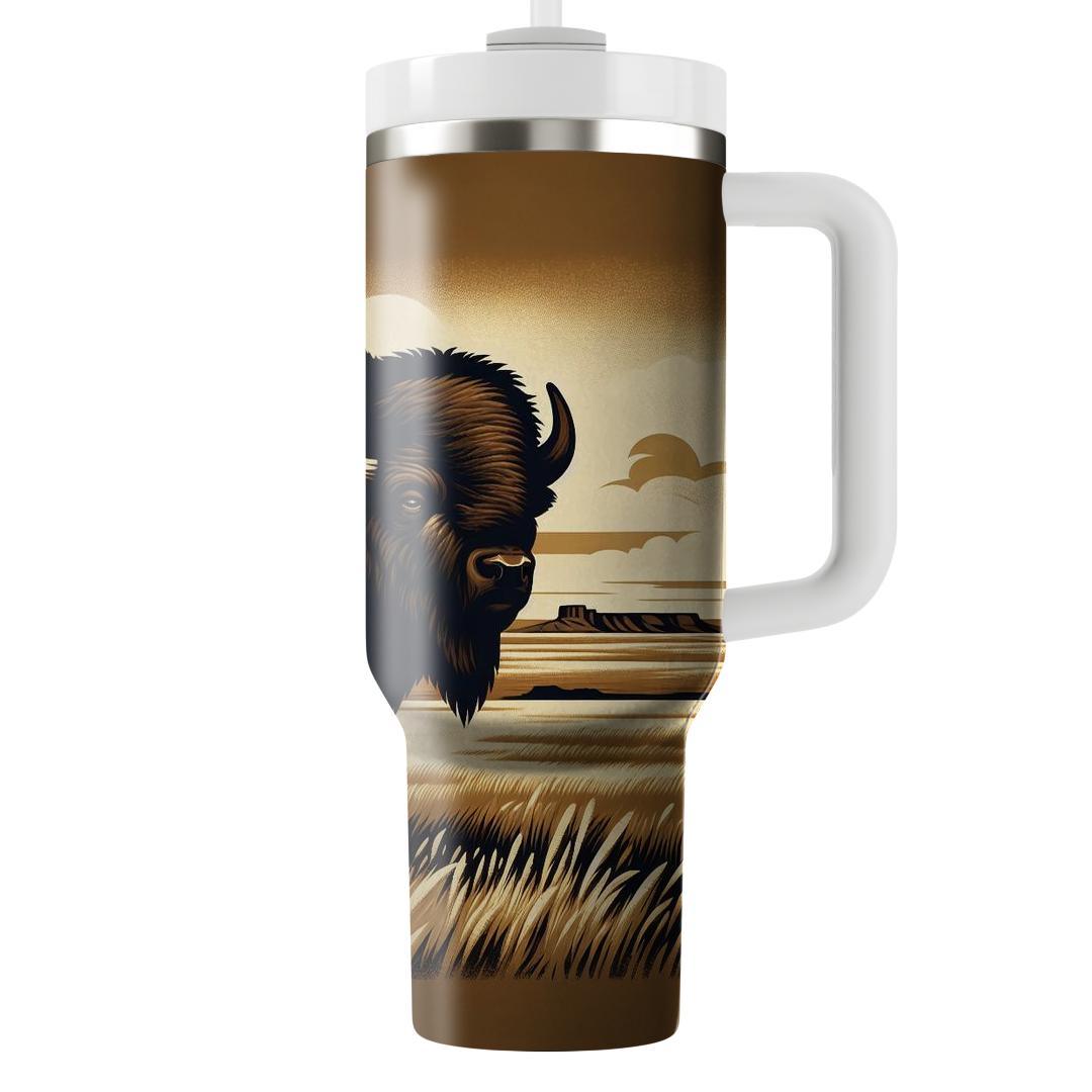 Wild Buffalo Prairie  Decorative Tumblers