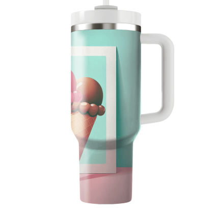 Funky Ice Cream Delight  Custom Tumblers
