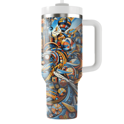 Joyful Journeys - Global Travel Day  Decorative Tumblers