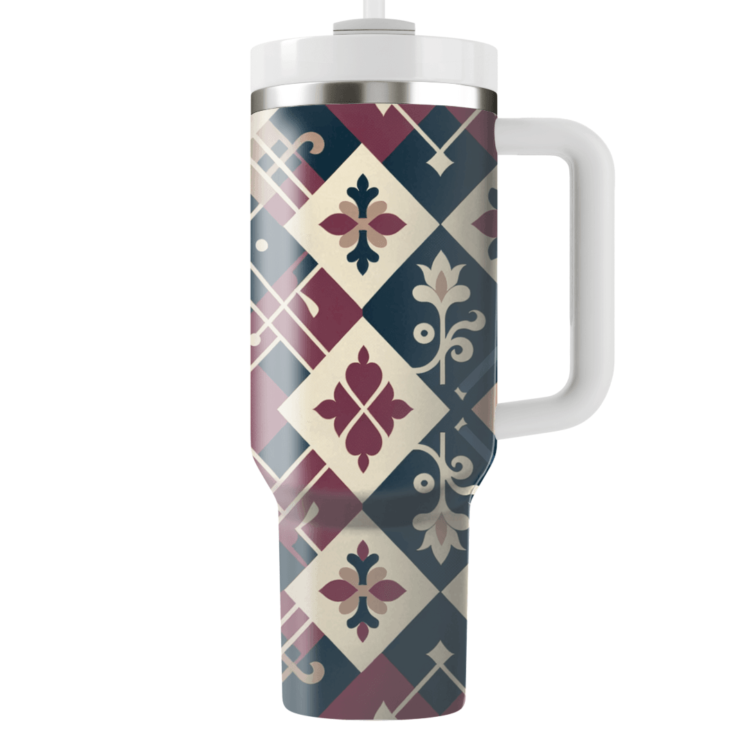 Classic Argyle Pattern  Custom Tumblers