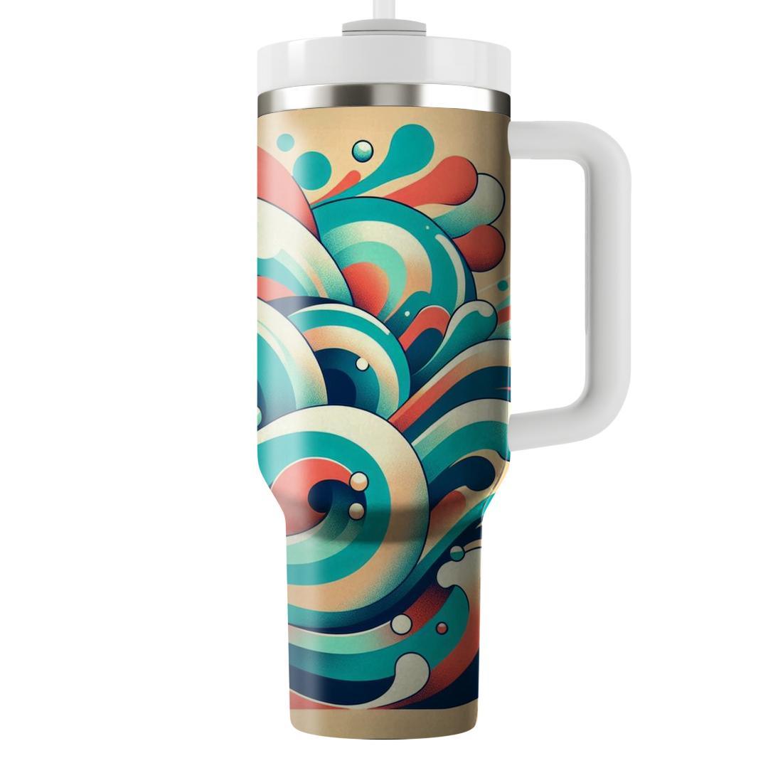 Riding The Waves  Tumbler Cups