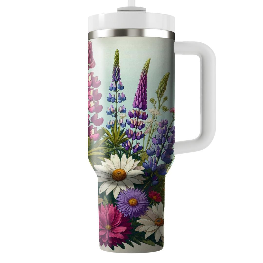 Mountain Wildflowers  Unique Tumblers